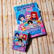 Zestaw 2 szt Książka na rzepy K-pop Demon Hunters toca boca.