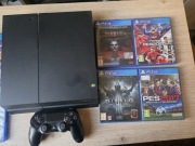 KONSOLA PLAYSTATION 4 PS4 1TB + PAD + Gry