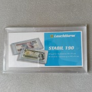 Kapsuła na banknoty Leuchtturm Stabil 190 - TOP ochrona!