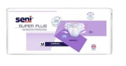 Seni Super Plus, pieluchomajtki dla dorosłych, rozmiar M, 30 szt.