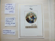 znaczki Fi 2849 Bl82 / Blok 126 Polska 1985r. Wystawa ITALIA czysty **