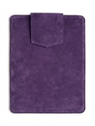 Pokrowiec na laptopa welurowy fioletowy (33x26,5 cm)