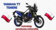 YAMAHA TENERE 700 T7 XTZ 700 KSIAZKA SERWISOWA j.POLSKI SERWISOWKA 