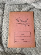 Zeszyt z Kwiatami A5 w kratkę - 16 kartek - PRL