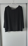 Czarna bluzka damska rękaw 3/4 rozm.XL