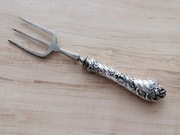 WIDELEC DO CHLEBA ŚRODEK STOŁU SREBRO NIEMCY ROCOCO