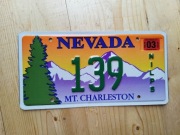 Tablica USA Nevada okazja oryginał 