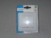 Włącznik podtynkowy jednoprzyciskowy Volante biały