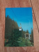 stara kartka pocztowa kolejka linowa kasprowy wierch tatry prl