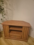 Szafka RTV narożna komoda drewniana