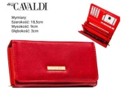 Portfel eko CAVALDI CHWJ-05-4825 Red +Gratis