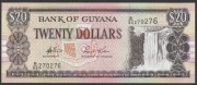Gujana 20 dolarów 1996 - B - stan bankowy UNC