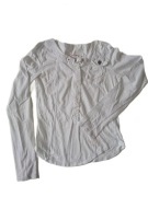 Nolita włoska koszulka bluzka biała r 164/14