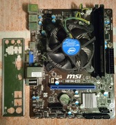 MSI H81-M-E33 + I5-4460 + 16GB RAM DDR3 + Intel G 3220