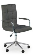 Nowy, szary fotel obrotowy 