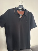 Zegna koszula męska, rozmiar L, nowa – jedwab/wiskoza/poliester