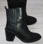 Damskie, skórzane  botki TOP SHOP r.40