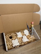 Zestaw do malowania Figurki gipsowe Magnesy DIY