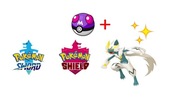 Pokemon Sword/Shield Shiny Zeraora + Master Ball