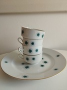 Zestaw porcelany Henneberg Porzelan motyw Helena GDR DDR