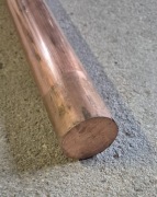 Wałek, pręt miedziany fi 35 długość 500mm