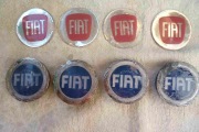 DEKIELKI DO ALUFELG + NAKLEJKI FIAT