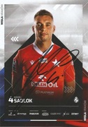 Maciej SADLOK autograf! Oficjalna karta WISŁA KRAKÓW