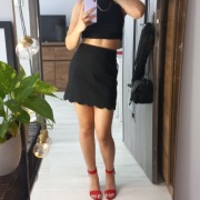 Czarna spódnica // H&M