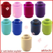 LEGO 3062b KLOCEK 1x1 fioletowy limonka Tan c czerwony niebieski lazurowy