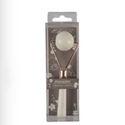 Masażer do twarzy Ewa Schmitt z białego Jadeitu 