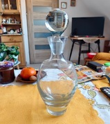 Karafka szklana, stan bardzo dobry