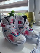 Łyżwy + rolki Broyx r. 30-33 + ochraniacze