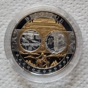 Numizmat: Euro - Wspólna Waluta Europy: Belgia, Ag 999, 40 mm