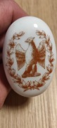 Porcelanowa klamka z orłem Francja Napoleon