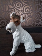 Rosenthal figurka z porcelany pies terrier 