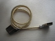 Kabel SCART - EURO złocony 1,3m