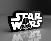 Lampa Lampka Star Wars Darth Vader LightBox