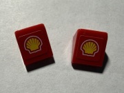 LEGO SLOPE SKOS 30 1x1x2/3 CZERWONE 54200pb001 2 szt.