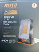 Zestaw Lampa warsztatowa 20V MAX Niteo+ Bateria niteo