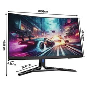 Monitor LENOVO R32QC-30 31.5" 2560x1440px 180Hz 0.5 ms [MPRT] Curved