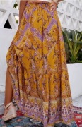długa spódnica XXXL długa spódniczka maxi bohemian