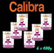 Calibra dla psa z dziczyzną 6x400g