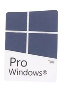 Naklejka Windows 10 Pro na laptopa