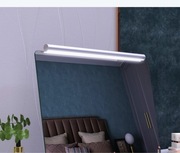 Lustro toaletkowe WONSTART z oświetleniem, bezramowe lustro do makijażu