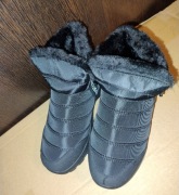 Buty botki zimowe kozaki śniegowce r. 37 nowe
