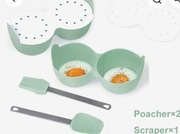 POJEMNIKI SILIKONOWE DO GOTOWANIA JAJEK 