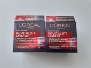 L'Oreal Revitalift Laser X3 krem przeciwstarzeniowy na dzień 2x50ml