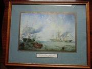 Stary obrazek marynistyczny