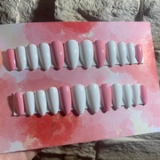 Sztuczne paznokcie żelowe Handmade|PressOnSoftGelNails|
