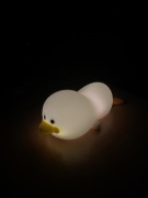 Lamka nocna kaczuszka LED dla dzieci silikonowa